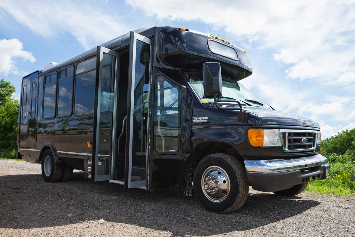 Black Party Bus Rental - The Butler